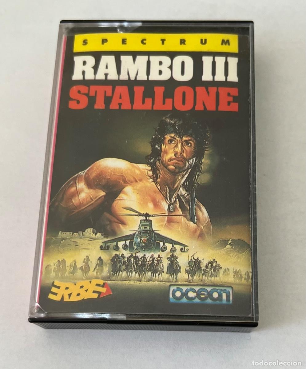 Videojuegos y consolas: Juego Rambo 3 Stallone Spectrum - Foto 1