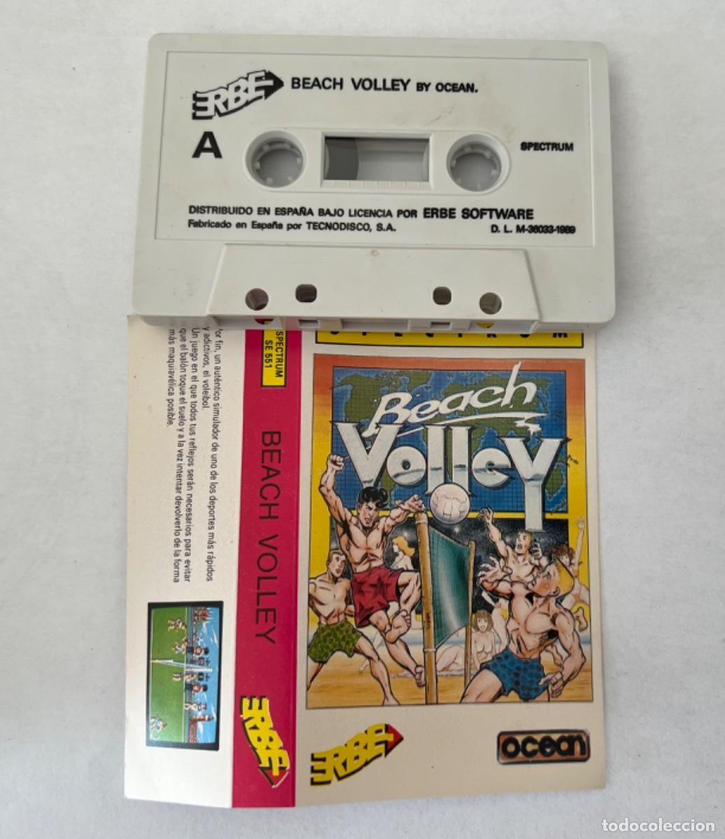 Videojuegos y consolas: Juego Beach Volley Spectrum - Foto 2