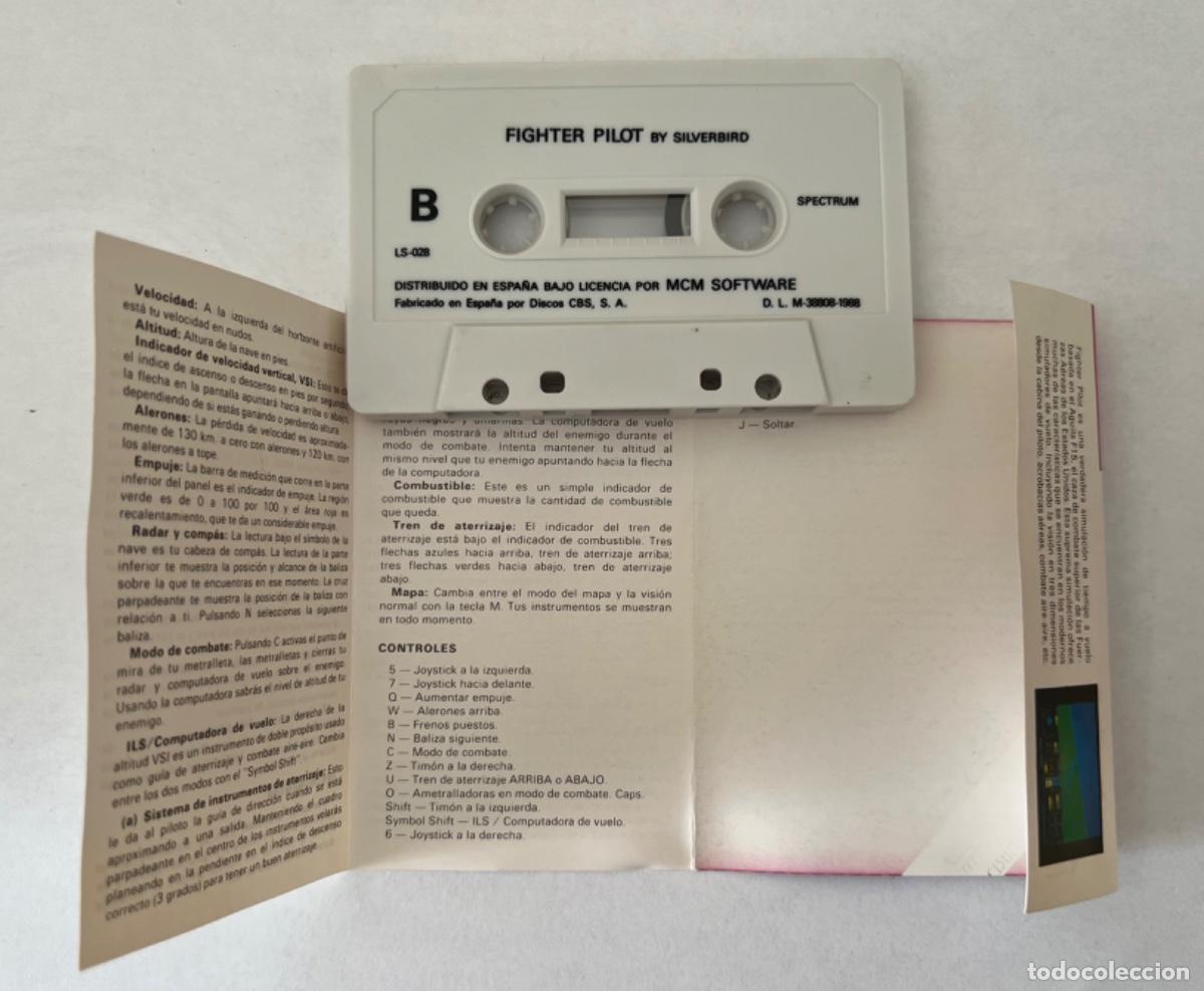 Videojuegos y consolas: Juego Fighter Pilot Spectrum - Foto 3
