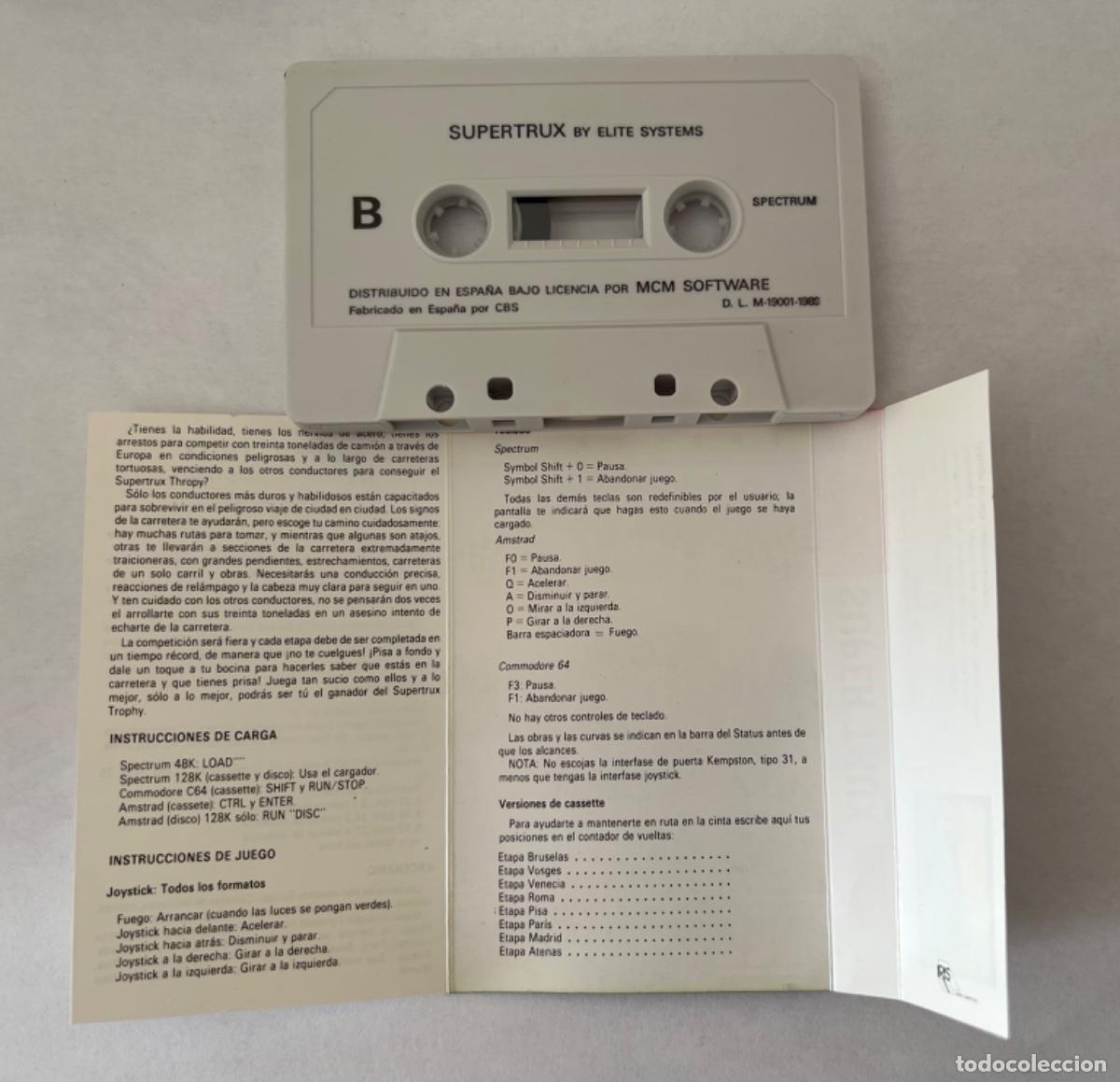 Videojuegos y consolas: Juego Super Trux Spectrum - Foto 3