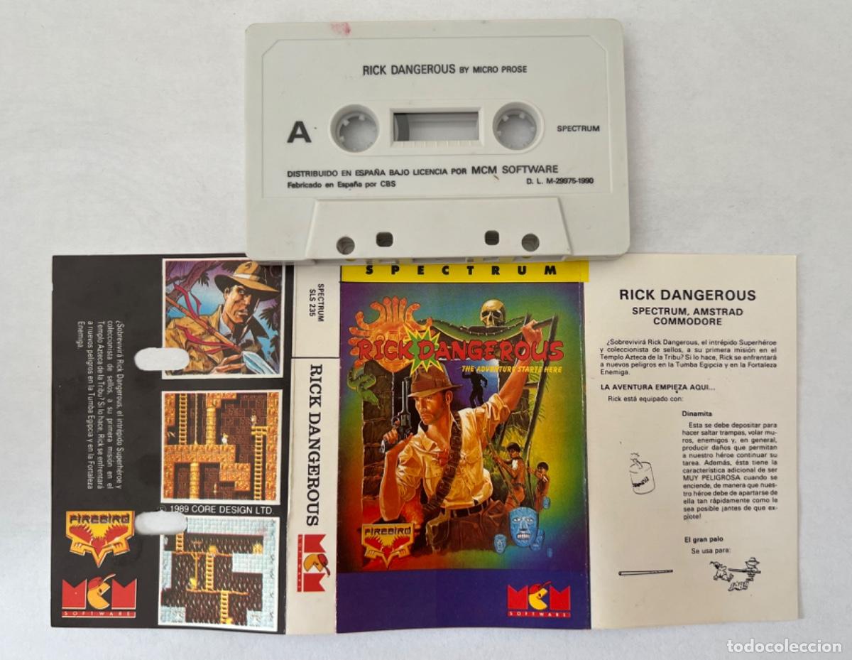 Videojuegos y consolas: Juego Rick Dangerous Spectrum - Foto 2