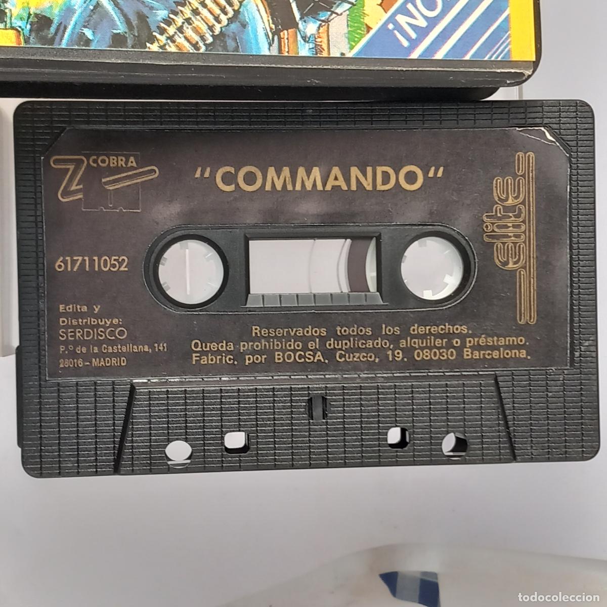 Videojuegos y consolas: Juego COMMANDO SPECTRUM CAJA ACOLCHADA - Foto 5