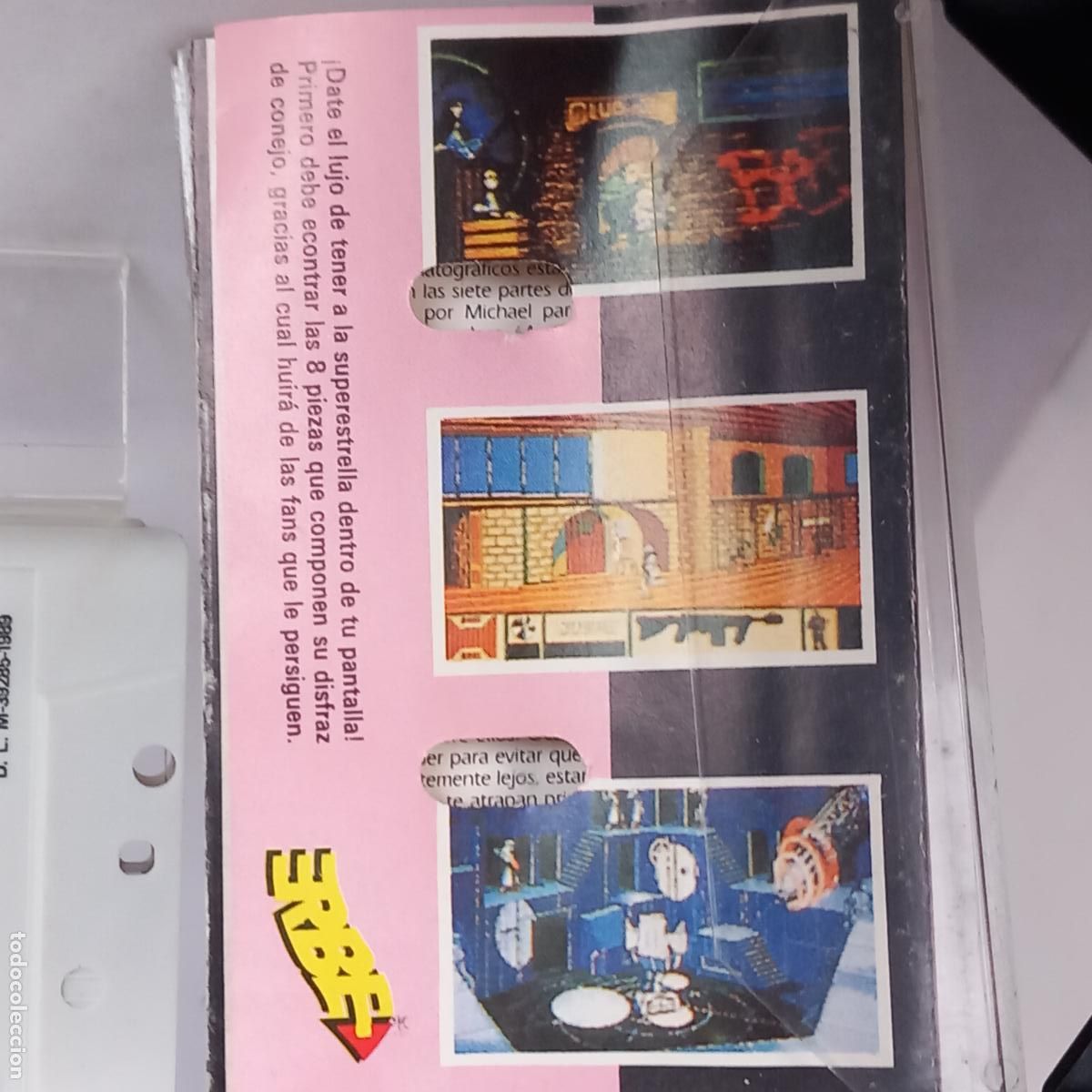 Videojuegos y consolas: spectrum MICHAEL JACKSON MOONWALKER - Foto 4