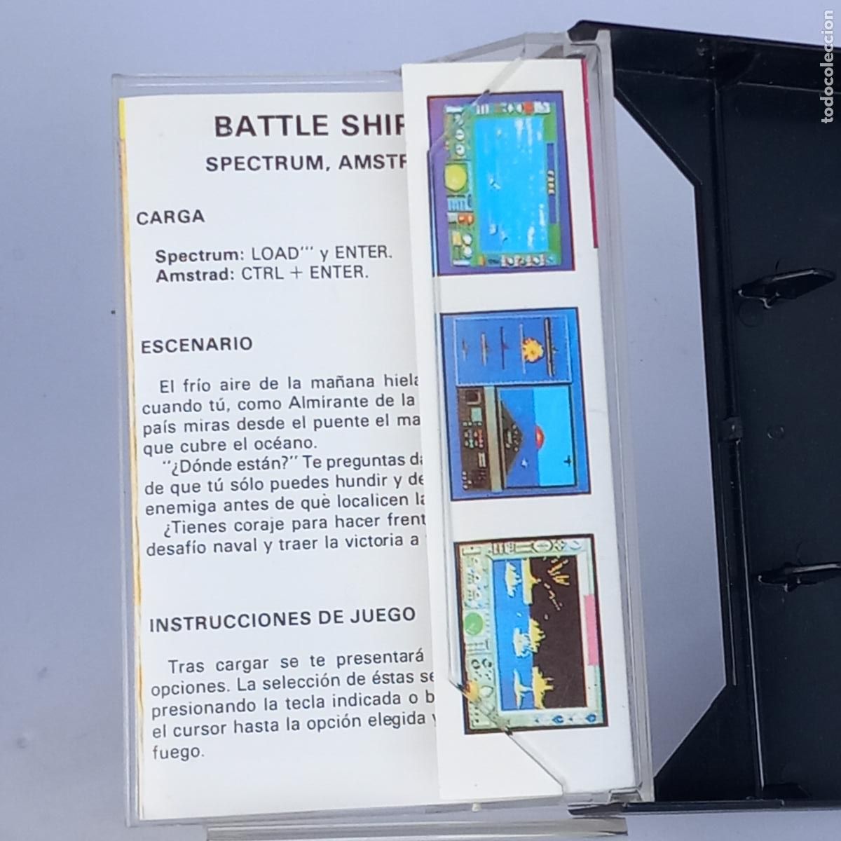 Videojuegos y consolas: JUEGO PARA SPECTRUM BATTLE SHIPS - Foto 4