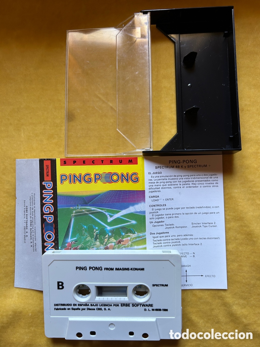 Videojuegos y consolas: Pack Ace/Ping-pong para Spectrum - Foto 2