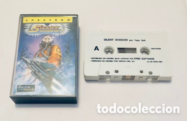 Videojuegos y consolas: Silent Shadow [Topo Soft] 1988 Erbe Software [ZX Spectrum] - Foto 4