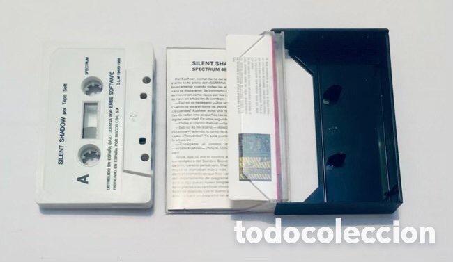 Videojuegos y consolas: Silent Shadow [Topo Soft] 1988 Erbe Software [ZX Spectrum] - Foto 6