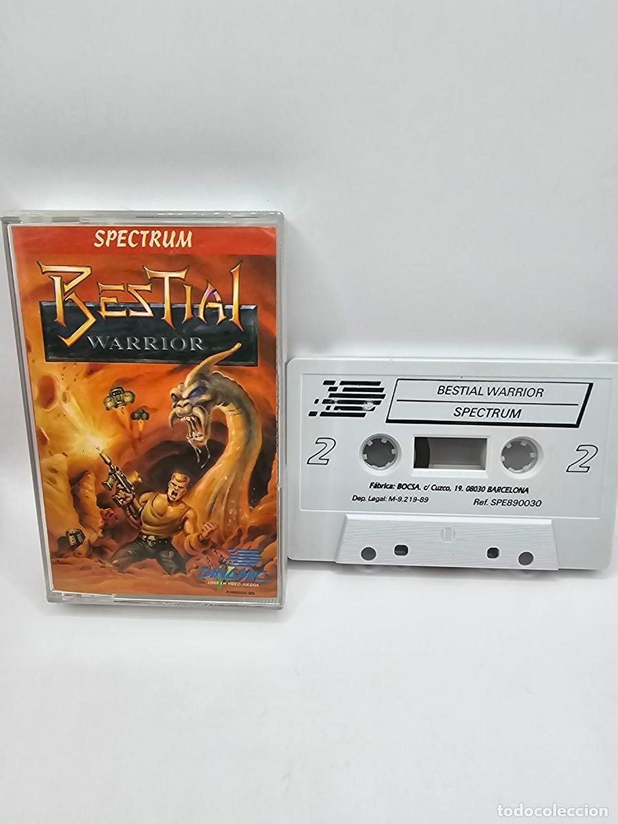 Videojuegos y consolas: Bestial warrior spectrum dinamic amstrad Atari commodore - Foto 1