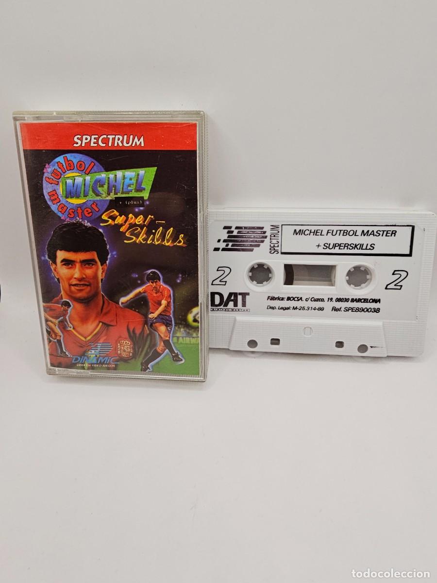 Videojuegos y consolas: Michel futbol master + superskills spectrum dinamic Atari commodore - Foto 1