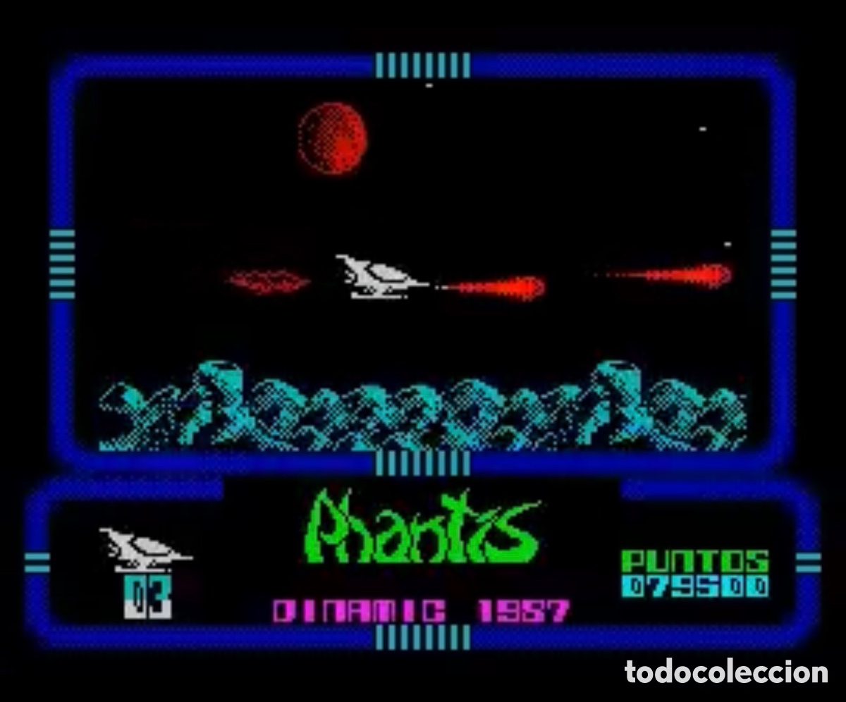 Videojuegos y consolas: Phantis [Dinamic Software] 1987 [ZX SPECTRUM] Game Over 2 - Foto 9