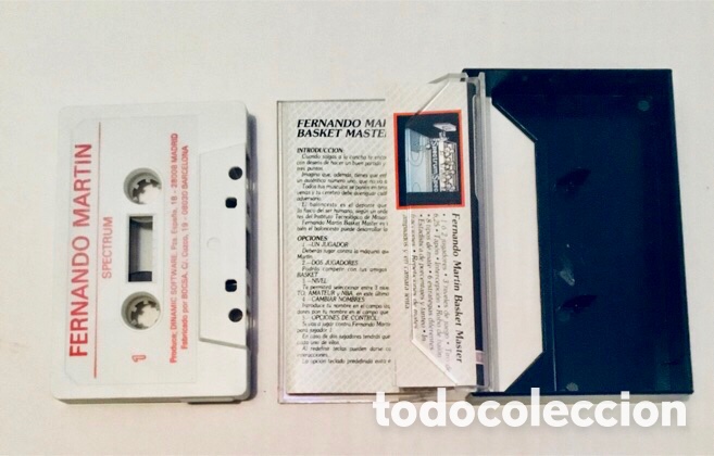 Videojuegos y consolas: Fernando Martin Basket Master [Dinamic Software] 1987 [ZX SPECTRUM] - Foto 6
