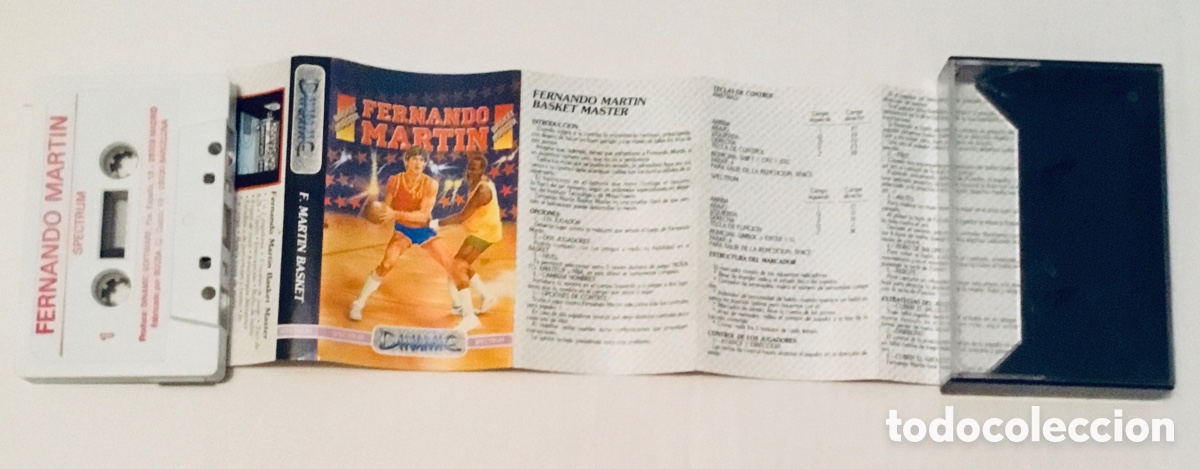 Videojuegos y consolas: Fernando Martin Basket Master [Dinamic Software] 1987 [ZX SPECTRUM] - Foto 7