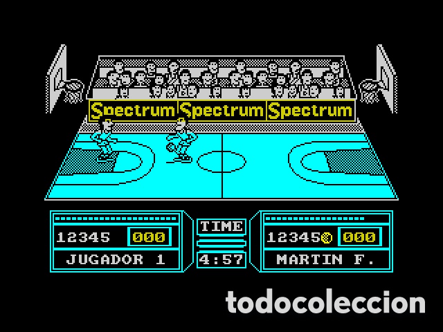 Videojuegos y consolas: Fernando Martin Basket Master [Dinamic Software] 1987 [ZX SPECTRUM] - Foto 10