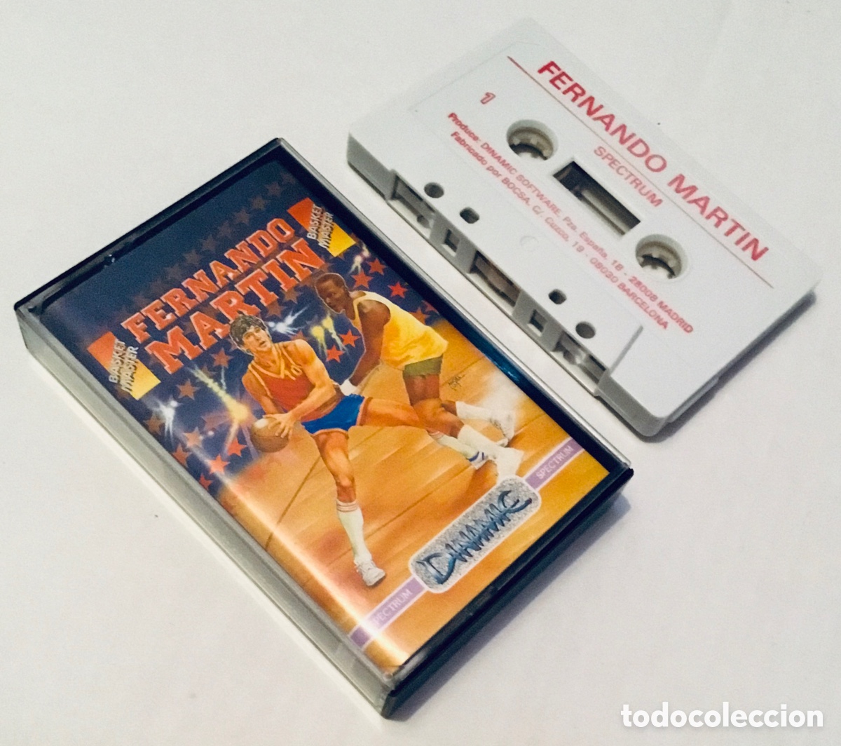Videojuegos y consolas: Fernando Martin Basket Master [Dinamic Software] 1987 [ZX SPECTRUM] - Foto 5
