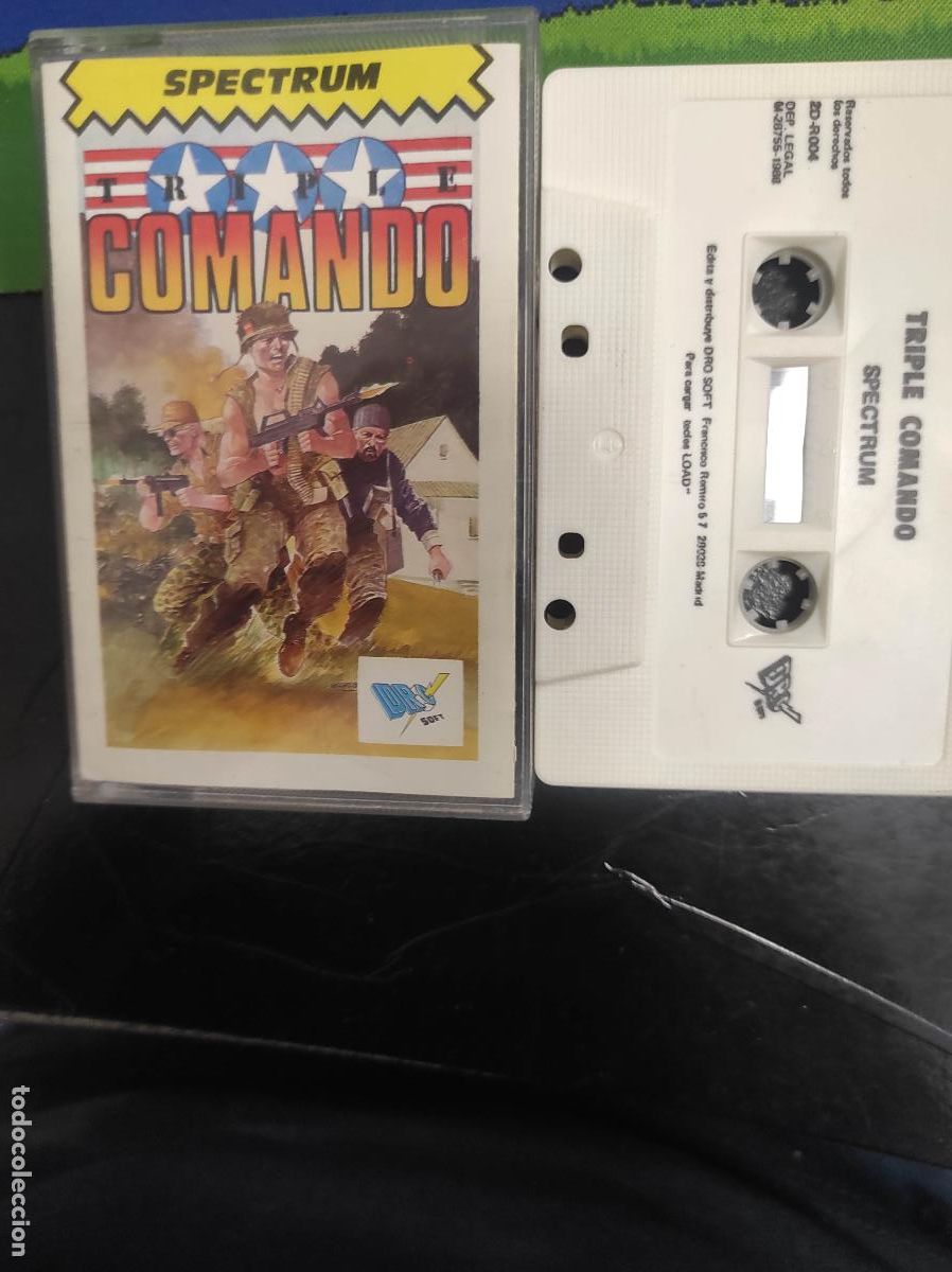 Videojuegos y consolas: Triple comando - Spectrum - Foto 1