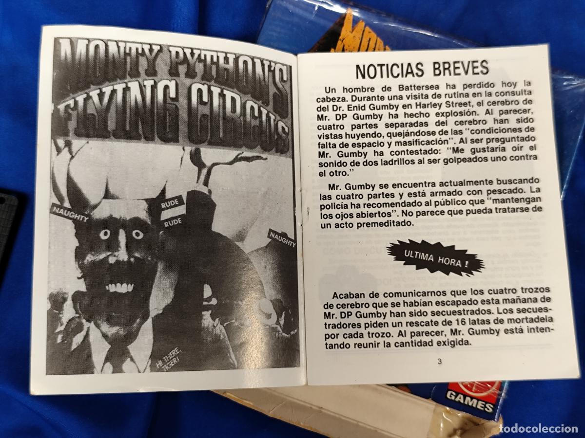 Videojuegos y consolas: spectrum monty python en disquete - Foto 4