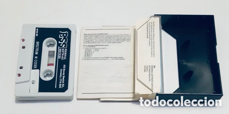 Videojuegos y consolas: M CODER 16KB 48KB Integer Compiler V1.0 [PSS Personal Software Services] 1983 [ZX Spectrum] MCODER - Foto 5