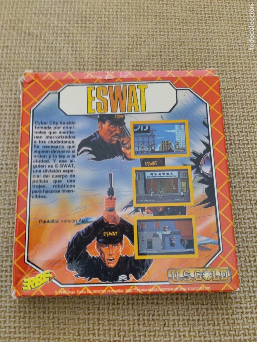 Videojuegos y consolas: Juego Spectrum Eswat - Foto 4