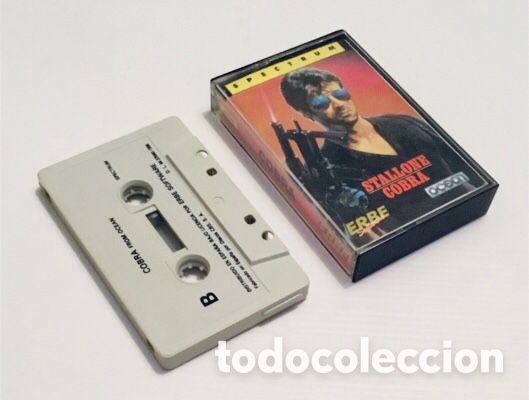 Videojuegos y consolas: Cobra&nbsp;[Ocean Software] 1986 Erbe Software [ZX SPECTRUM] Stallone - Foto 3
