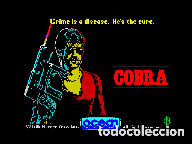 Videojuegos y consolas: Cobra&nbsp;[Ocean Software] 1986 Erbe Software [ZX SPECTRUM] Stallone - Foto 7