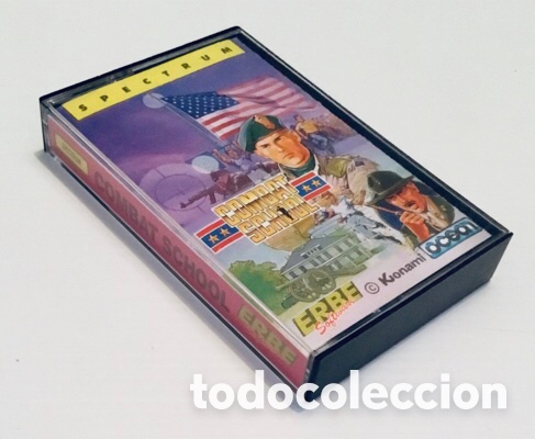 Videojuegos y consolas: Combat School [Ocean Software] 1987 Konami - Erbe Software [ZX Spectrum] - Foto 1