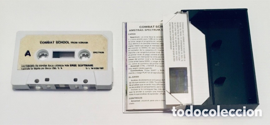 Videojuegos y consolas: Combat School [Ocean Software] 1987 Konami - Erbe Software [ZX Spectrum] - Foto 3