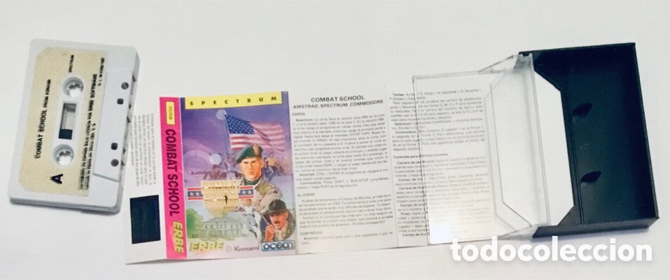 Videojuegos y consolas: Combat School [Ocean Software] 1987 Konami - Erbe Software [ZX Spectrum] - Foto 5