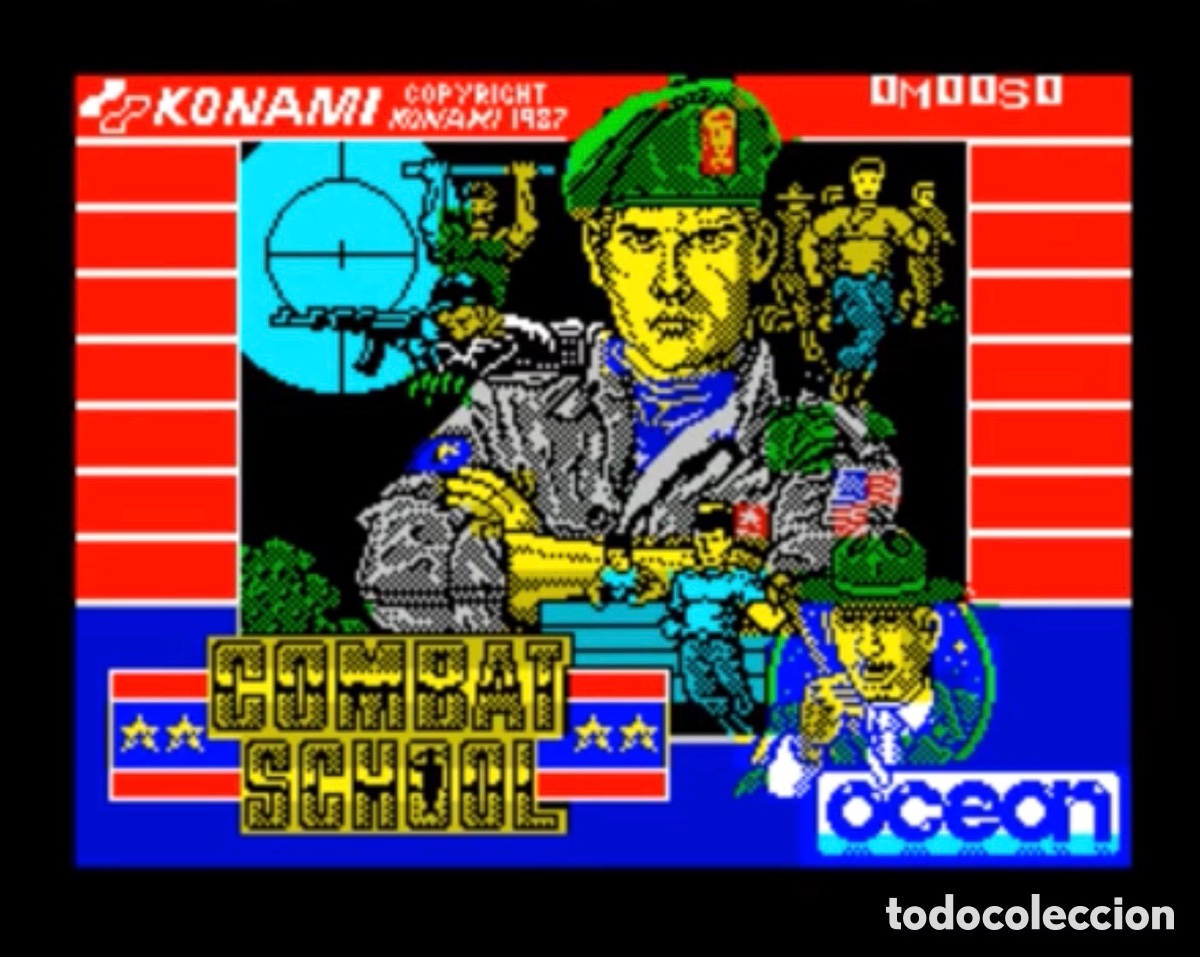 Videojuegos y consolas: Combat School [Ocean Software] 1987 Konami - Erbe Software [ZX Spectrum] - Foto 7