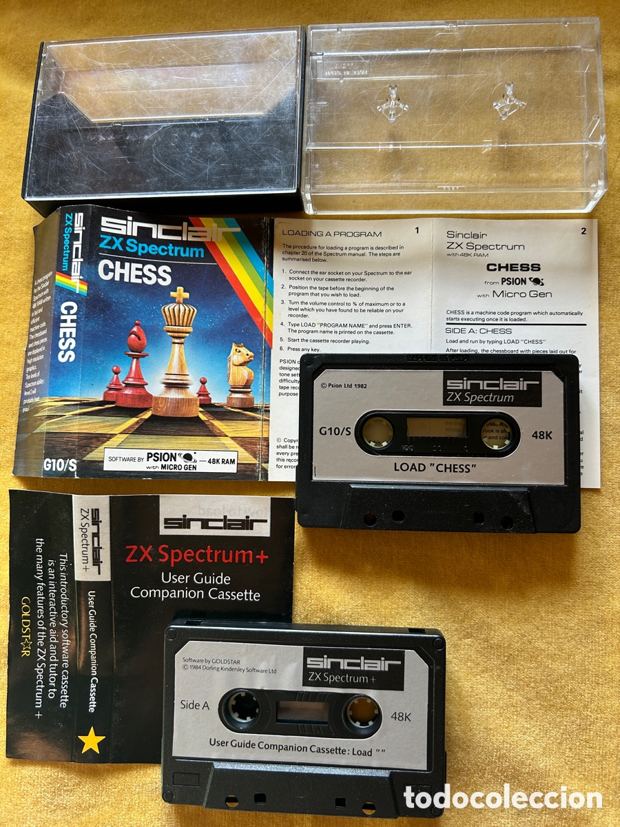 Videojuegos y consolas: Pack Spectrum Chess/ User guide - Foto 3