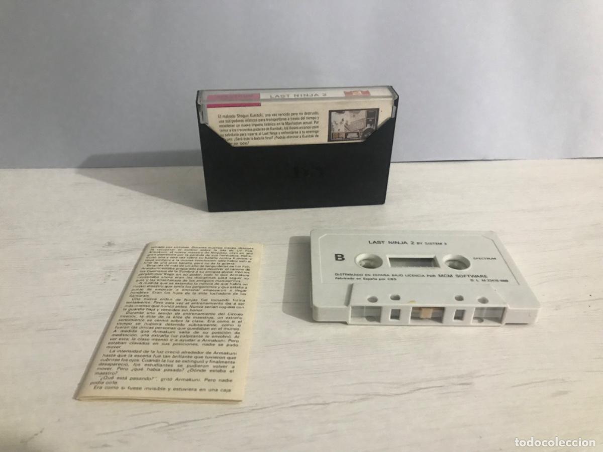 Videojuegos y consolas: Juego para spectrum Last ninjas 2 - Foto 2