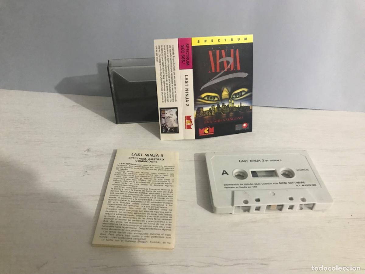 Videojuegos y consolas: Juego para spectrum Last ninjas 2 - Foto 3