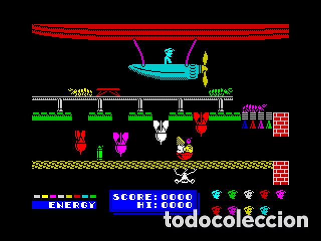 Videojuegos y consolas: Dynamite Dan [Mirrorsoft] [1985] Silverbird / MCM Software [ZX Spectrum] - Foto 5