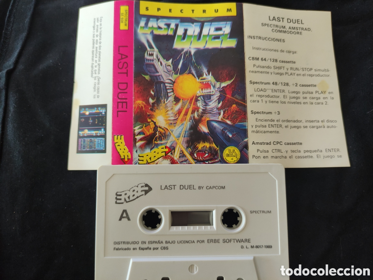 Videojuegos y consolas: SPECTRUM, LAST DUEL, juego - Foto 3