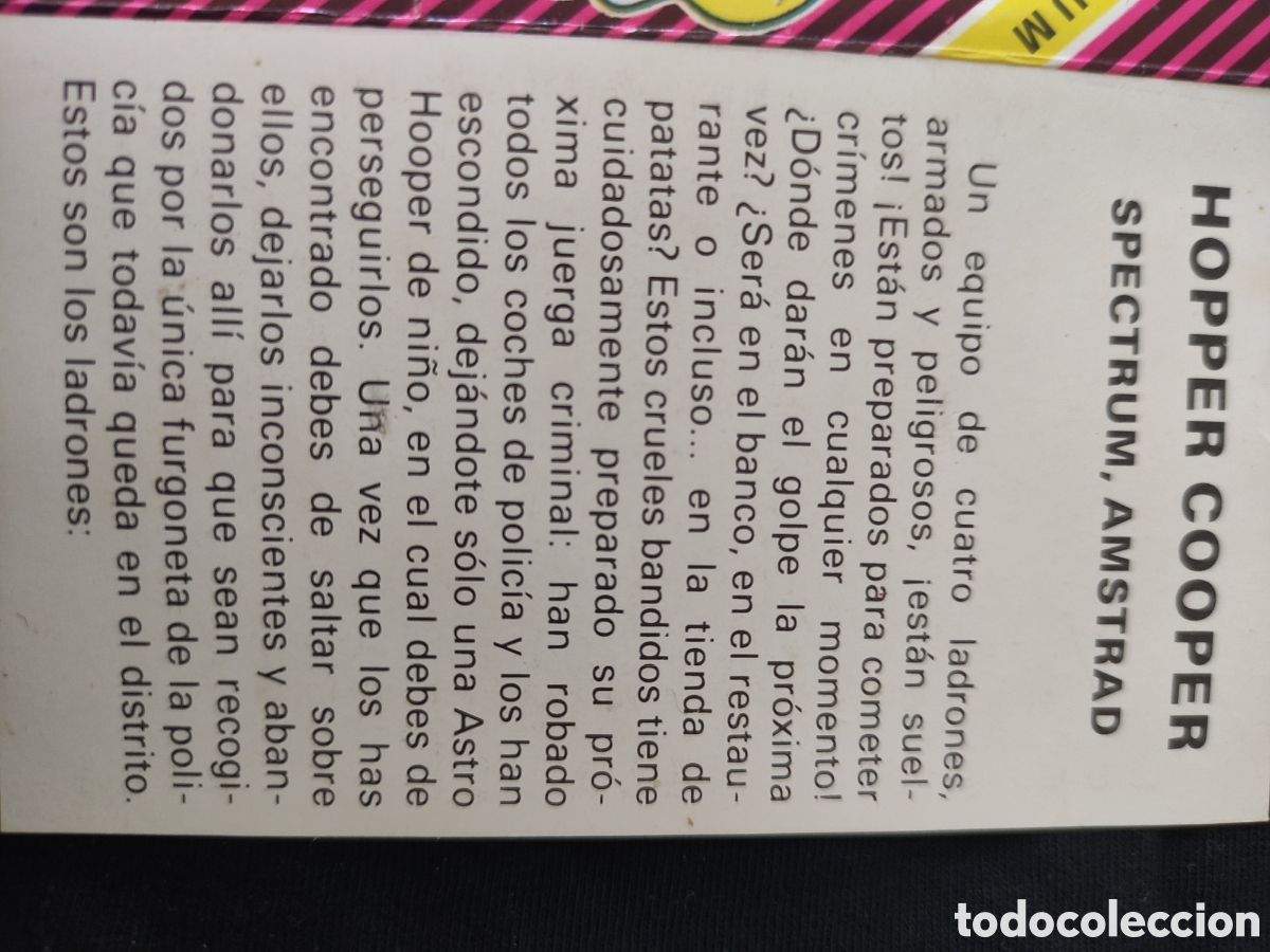 Videojuegos y consolas: SPECTRUM, HOPPER COOPER - Foto 5