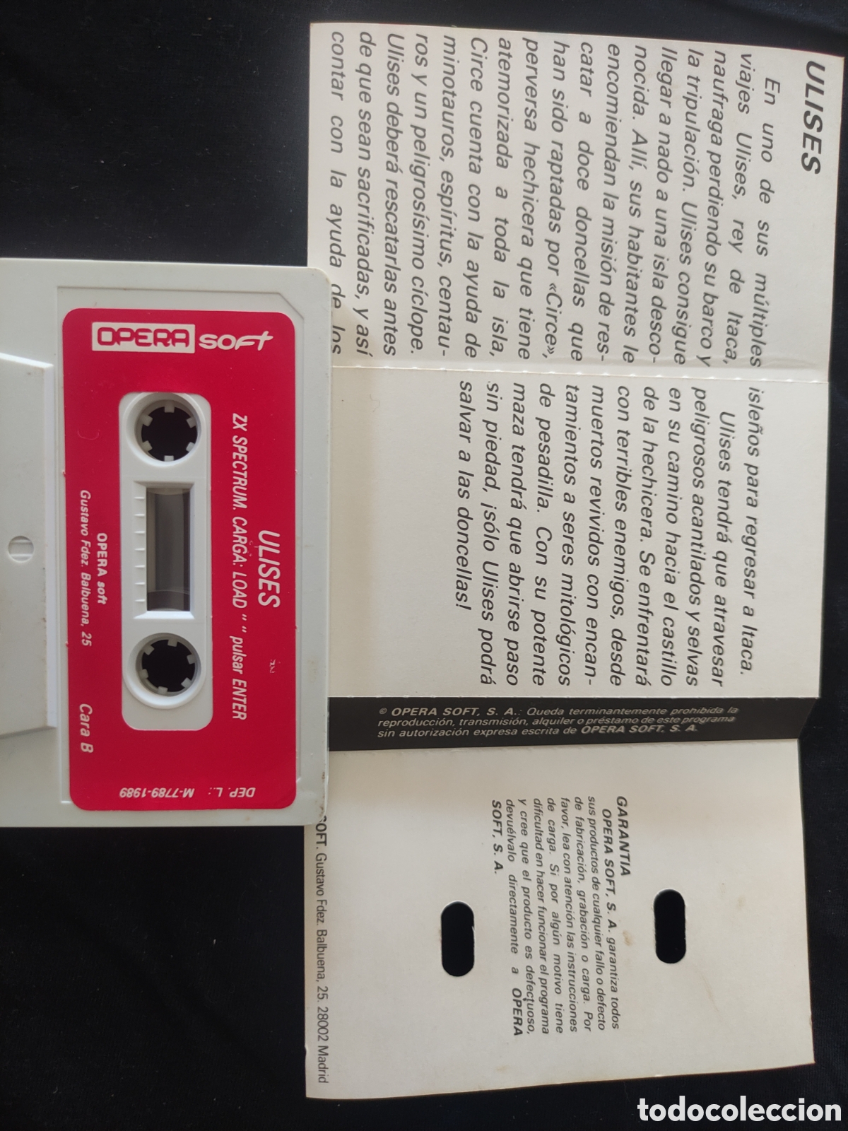 Videojuegos y consolas: SPECTRUM, ULYSES , juego - Foto 4