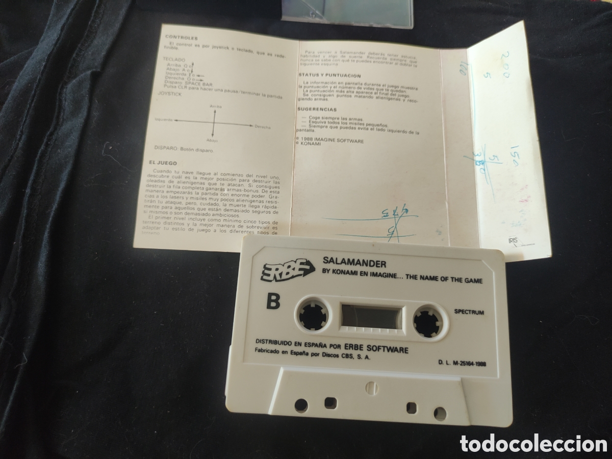 Videojuegos y consolas: SPECTRUM, SALAMANDER - Foto 4