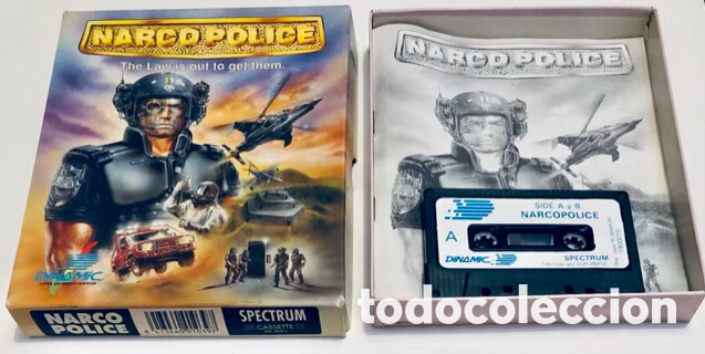 Videojuegos y consolas: Narco Police [Dinamic Software] 1990 [ZX SPECTRUM] Iron Byte - Foto 3