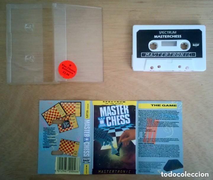 Videojuegos y consolas: Master Chess / Masterchess / Juego Spectrum Cinta / Mastertronic 1987 - Foto 2
