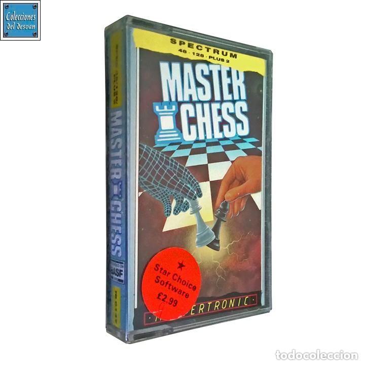 Videojuegos y consolas: Master Chess / Masterchess / Juego Spectrum Cinta / Mastertronic 1987 - Foto 1
