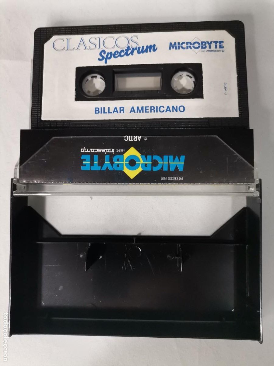 Videojuegos y consolas: Cinta consola Spectrum : Billar Americano de Microbyte - Foto 3