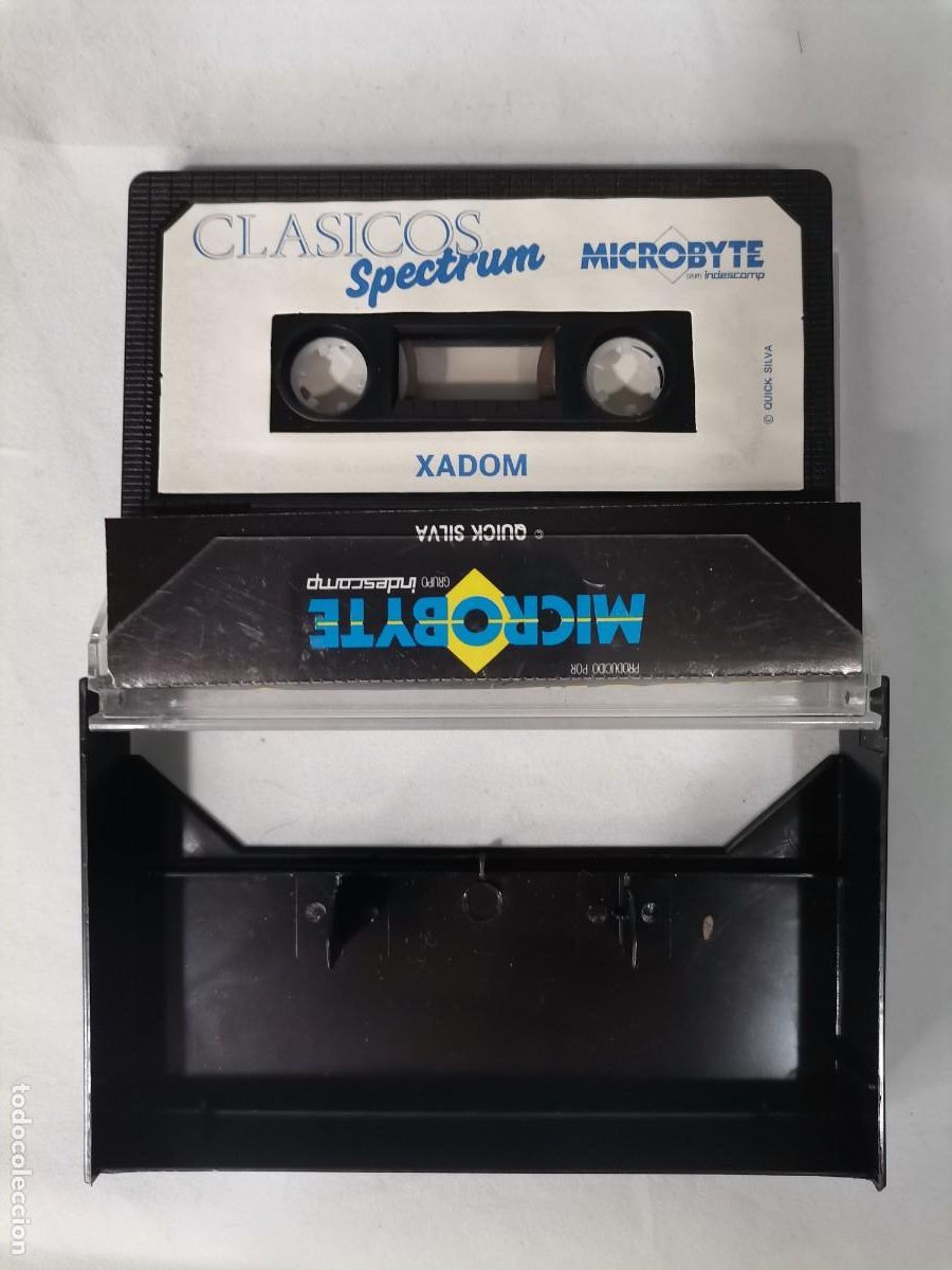 Videojuegos y consolas: Cinta consola Spectrum clasicos: XADOM - Foto 3