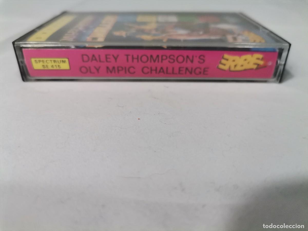 Videojuegos y consolas: Cinta consola Spectrum : Dailey Thompsons Olimpic Challenge - Foto 2