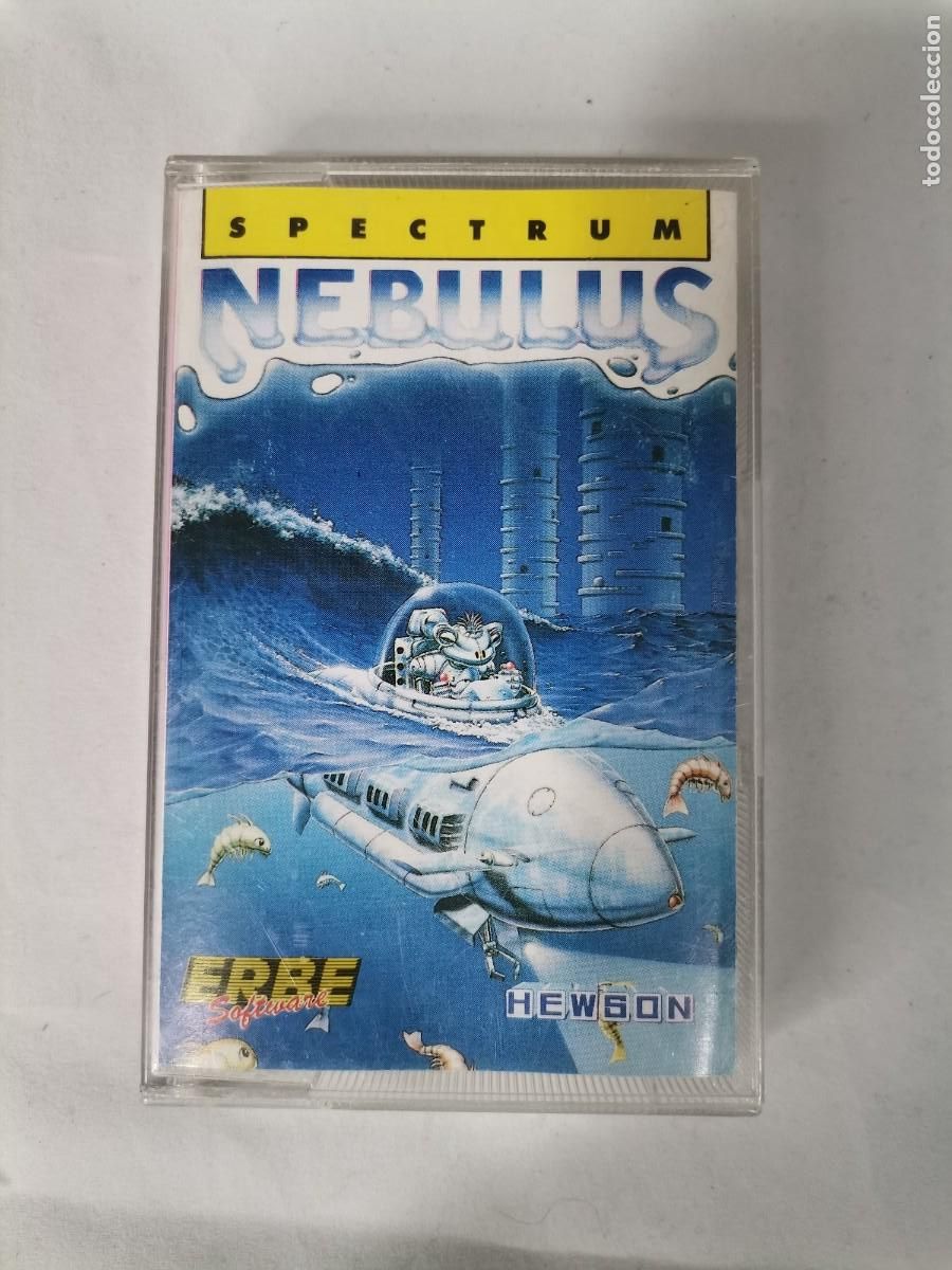 Videojuegos y consolas: Cinta consola Spectrum : Nebulus - Foto 1