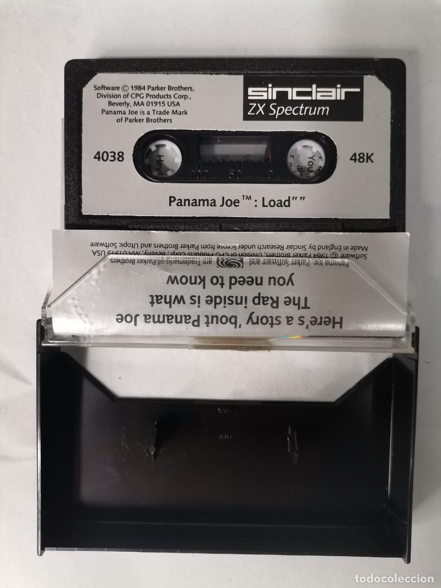 Videojuegos y consolas: Cinta Spectrum Sinclair Panama Joe: Load - Foto 2