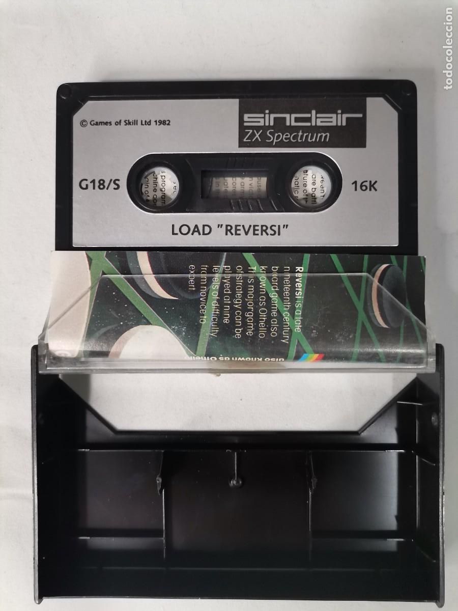 Videojuegos y consolas: Cinta Sinclair ZX Spectrum : Reversi - Foto 2