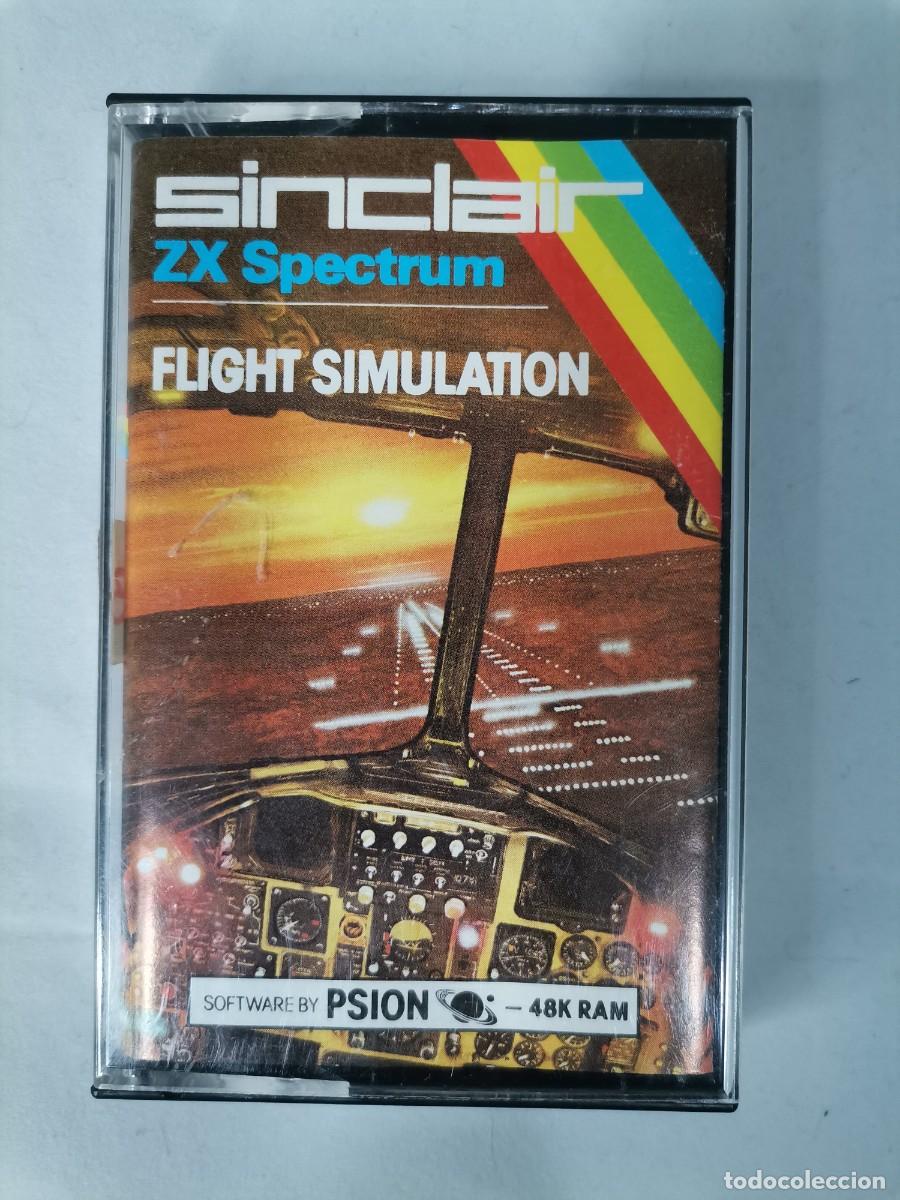 Videojuegos y consolas: Cinta Sinclair ZX Spectrum : FLIGHT SIMULATION - Foto 1