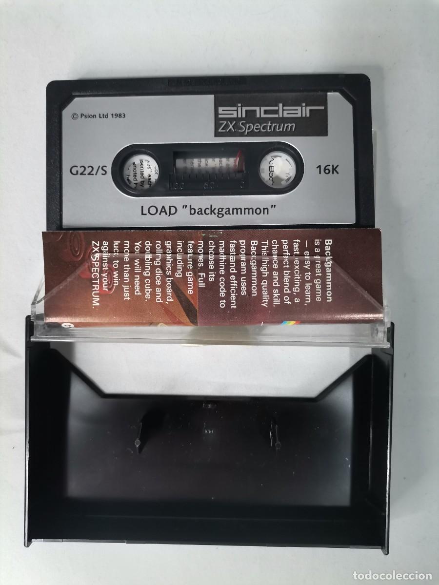 Videojuegos y consolas: Cinta Sinclair ZX Spectrum : BACKGAMMOM - Foto 2
