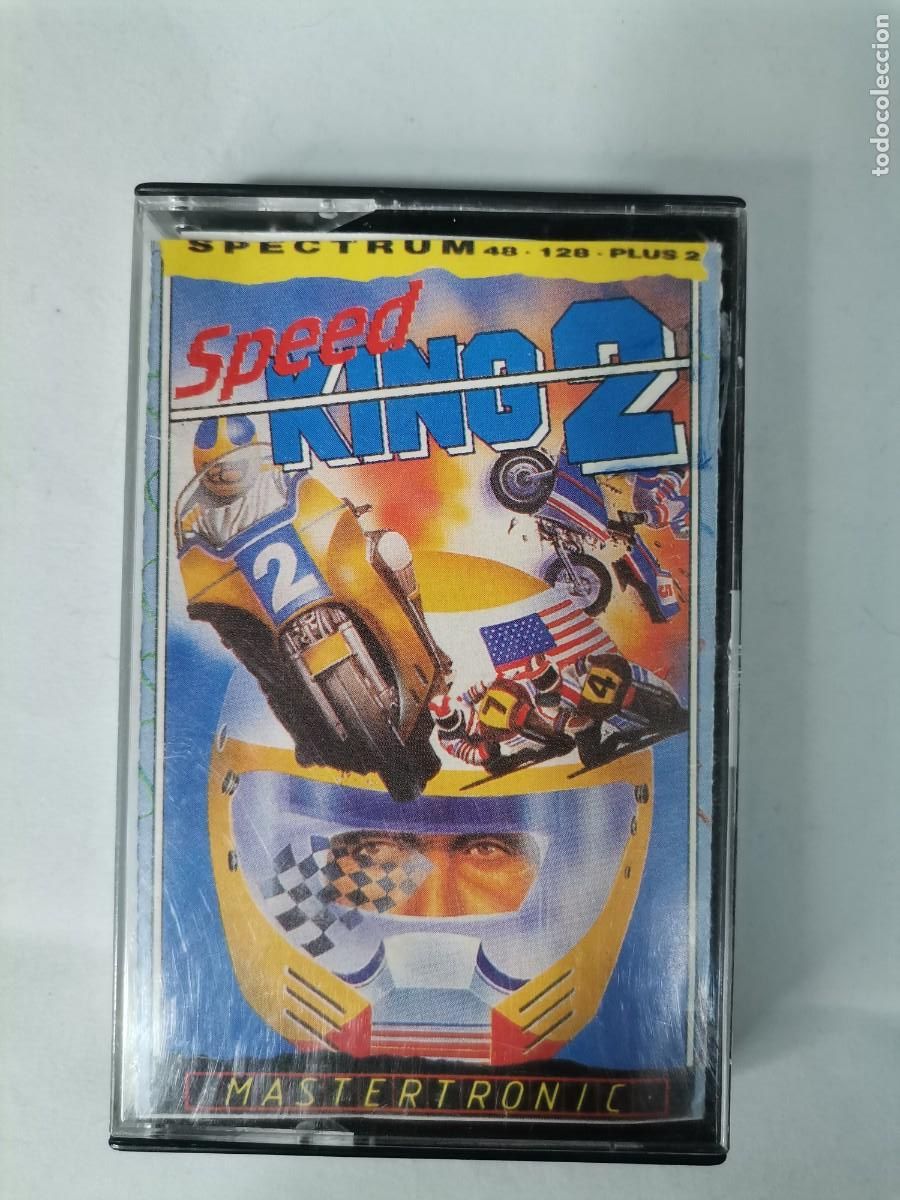 Videojuegos y consolas: Cinta consola Spectrum : SPEED KING 2 - Foto 1