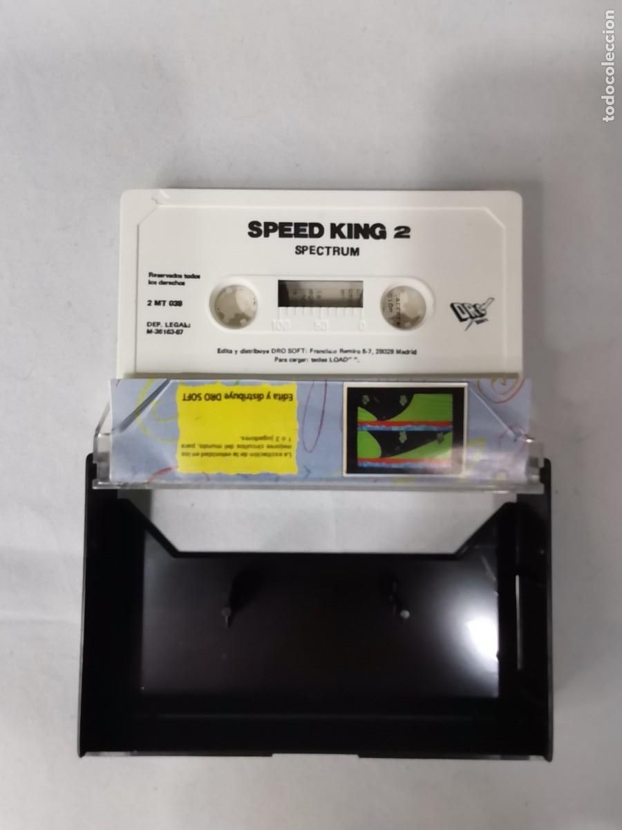 Videojuegos y consolas: Cinta consola Spectrum : SPEED KING 2 - Foto 2