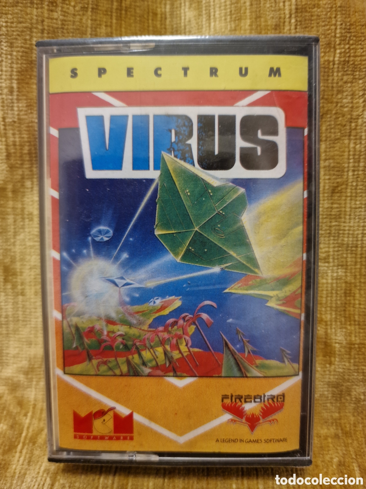 Videojuegos y consolas: Virus para Spectrum De MCM y Firebird precintado. NUEVO - Foto 1